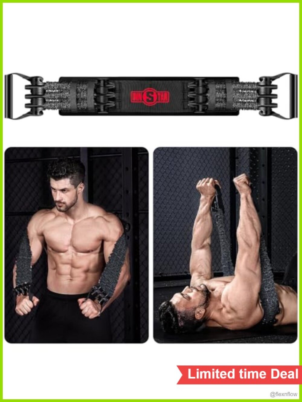 Multi-Function Resistance Bands Set for Workout, Push Up Exercise Bands, Home